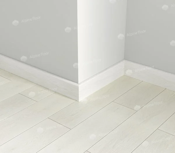 Кварцевый плинтус Alpine Floor Parquet Light 13-0 Белый в Ижевске