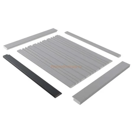 Финишный молдинг LF124A GR3 правый декорированный (42х12х2700мм) в Ижевске