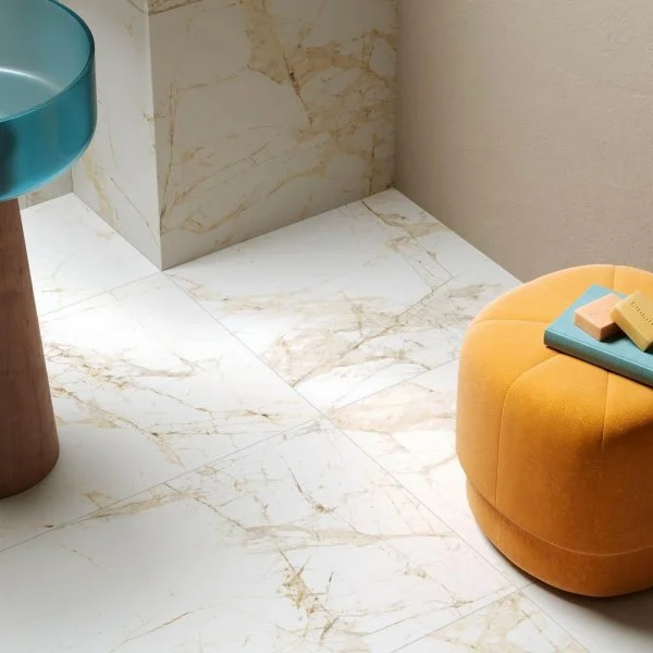 Керамогранит Coliseum Канова Уайт 60х120 (Натуральный и Реттифицированный) в Ижевске