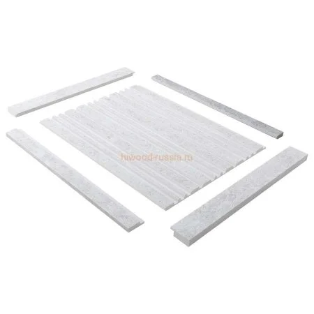 Финишный молдинг LF124B W50 левый декорированный (31х12х2700мм) в Ижевске