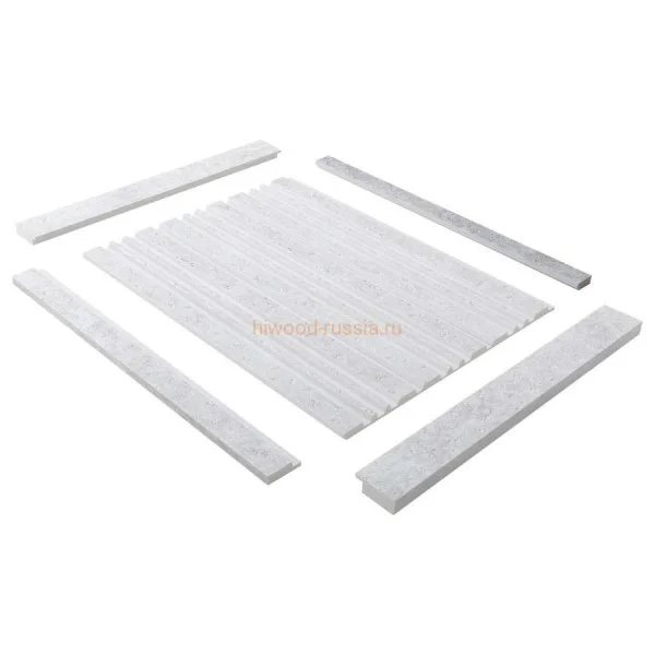 Финишный молдинг LF124B W50 левый декорированный (31х12х2700мм) в Ижевске