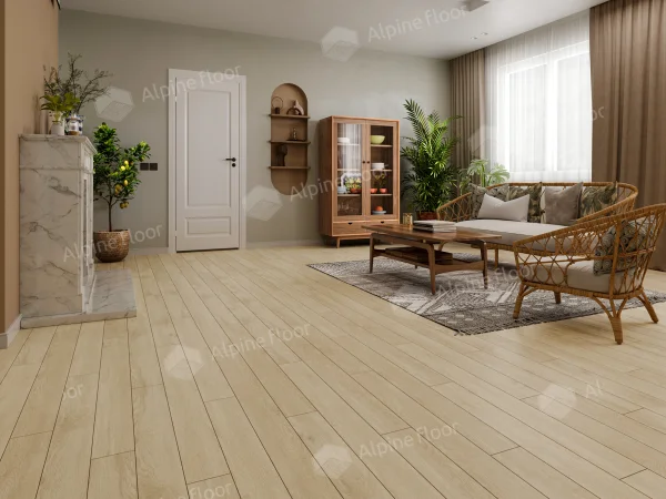 Каменно-полимерная плитка Alpine Floor Grand Sequoia Village Камфора ECO 11-507 4мм, 43 класс в Ижевске