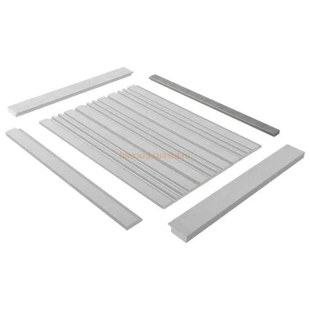 Финишный молдинг LF124B S339S левый декорированный (31х12х2700мм) в Ижевске