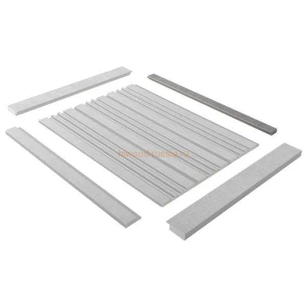 Финишный молдинг LF124B S339S левый декорированный (31х12х2700мм) в Ижевске