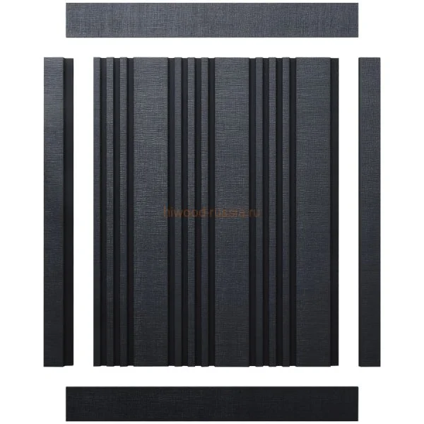 Финишный молдинг LF124B BK114K левый декорированный (31х12х2700мм) в Ижевске