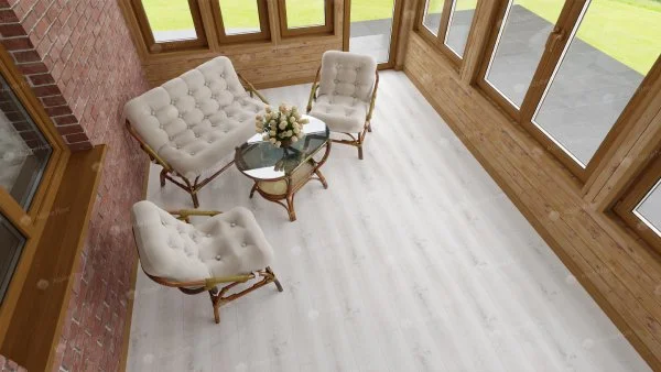 Каменно-полимерная плитка Alpine Floor Classic Дуб Выбеленный ECO 182-8, 4мм 43 класс в Ижевске