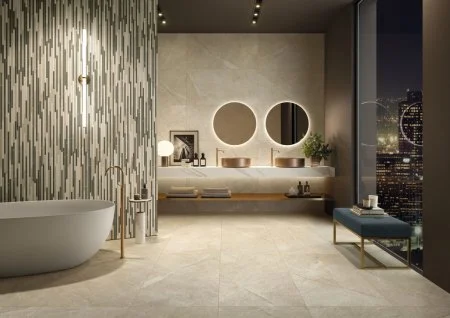 Керамогранит Italon Метрополис Вставка Стрип Ворм 26х75 (Натуральная) в Ижевске