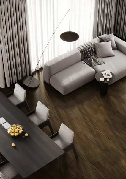 Паркетная доска Quartz Parquet Классик 5 мм Дуб Брауни 413 в Ижевске