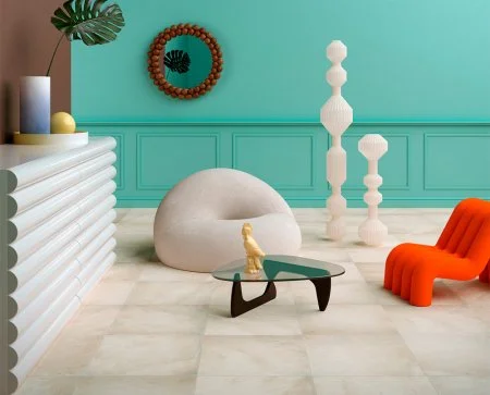 Керамогранит Coliseum Ривьера Уайт 60х60 (Натуральный и Реттифицированный) в Ижевске