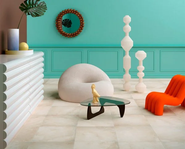 Керамогранит Coliseum Ривьера Уайт 60х60 (Натуральный и Реттифицированный) в Ижевске