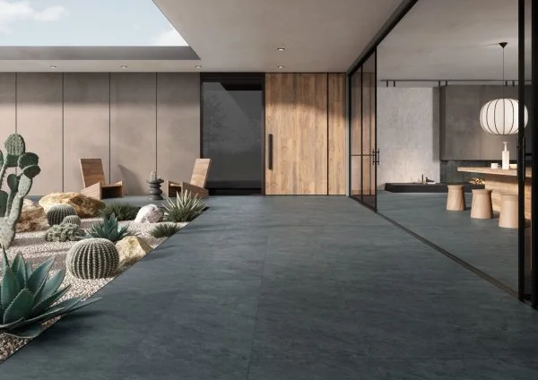 Керамогранит Vitra QuarStone Антрацит 60х60 (Натуральная и Реттифицированная) в Ижевске