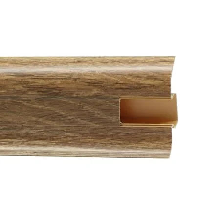 Пластиковый плинтус Royce №804 Дуб Викторианский (58х22х2200мм) в Ижевске