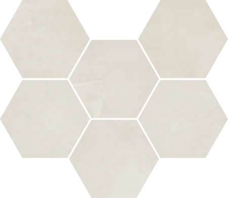 Керамогранит Italon Континуум Полар Мозаика Гексагон (Натуральная 25х29) в Ижевске