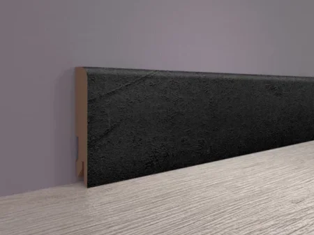Плинтус MDF Bonkeel 24034 Чёрный Лофт (80х16х2400 мм) в Ижевске