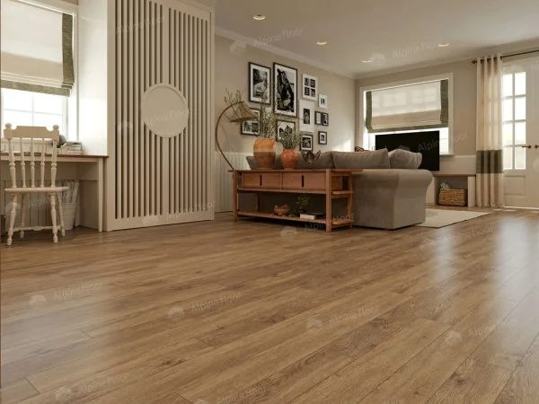 Каменно-полимерная плитка Alpine Floor Grand Sequoia Village Макадамия ECO 11-1007 4мм, 43 класс в Ижевске