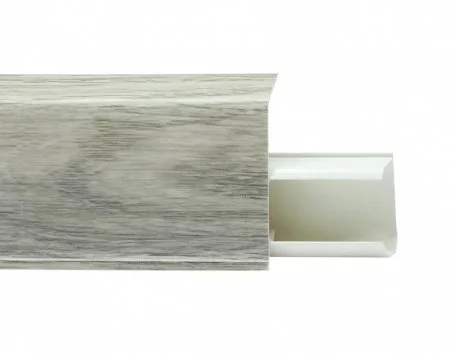 Пластиковый плинтус Royce №549 Дуб Альба (55х23х2200мм) в Ижевске