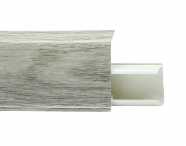 Пластиковый плинтус Royce №549 Дуб Альба (55х23х2200мм) в Ижевске