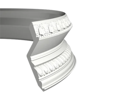 Карниз Европласт 1.50.137 гибкий 2,0 м в Ижевске