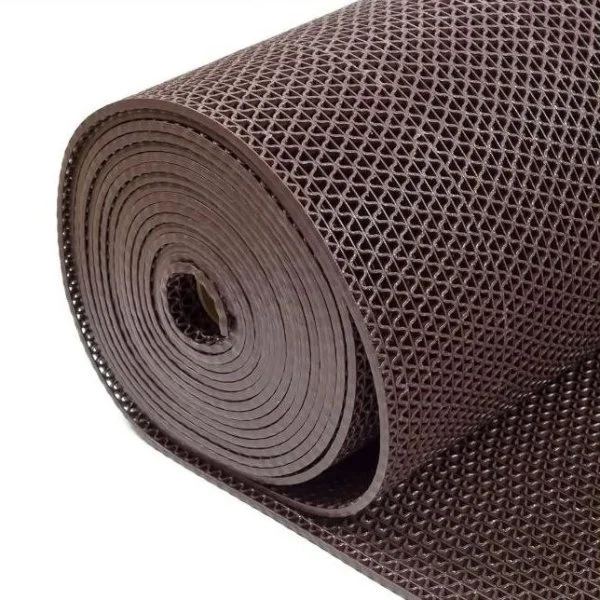 Грязезащитное рулонное покрытие ЗигЗаг Коричневый 4,5 мм (0,9 м) Китай в Ижевске