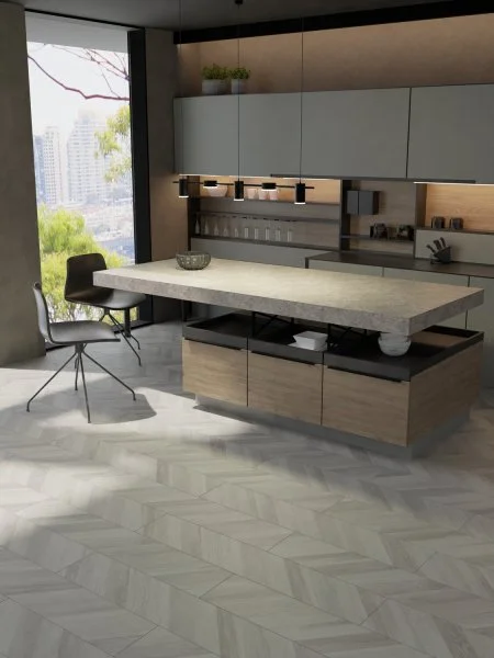 Ламинат Egger PRO 8/33 4V Large Дуб Кестинкорт Пепел левая EPL243F4CL в Ижевске