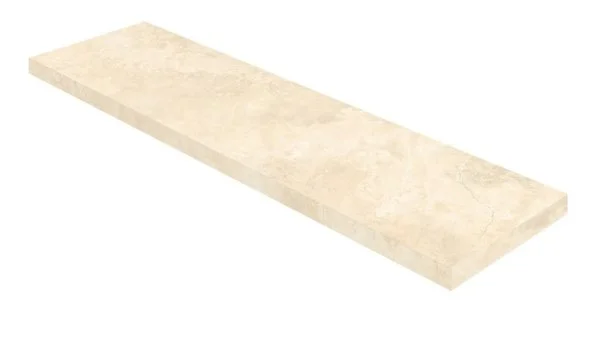 Керамогранит Coliseum Аурелия Уайт Ступень угловая правая (Натуральный, 33х120) в Ижевске