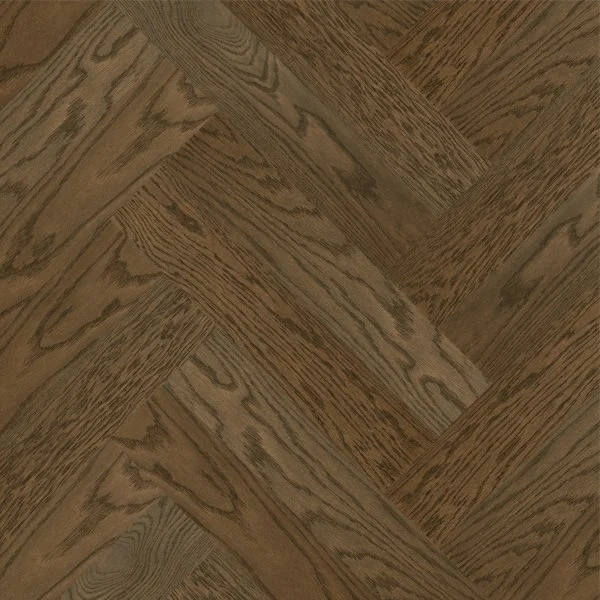 Паркетная доска Quartz Parquet Английская Ёлка Дуб Брауни 33-413 в Ижевске