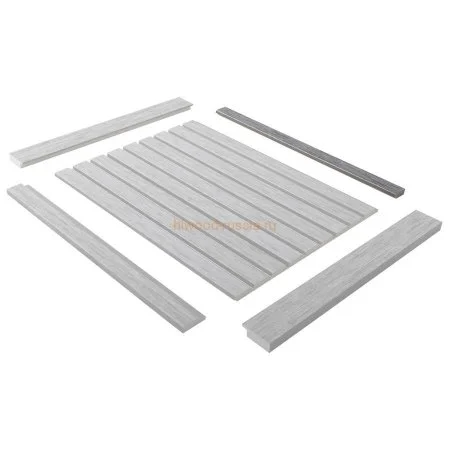 Финишный молдинг LF124B GN68 левый декорированный (31х12х2700мм) в Ижевске