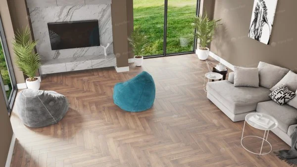 Каменно-полимерная плитка Alpine Floor Parqet Light Дуб Royal ECO 13-2, 4 мм 43 класс в Ижевске