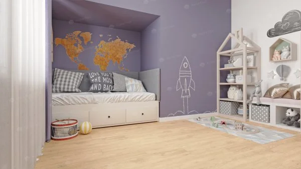 Каменно-полимерная плитка Alpine Floor Classic Дуб Ваниль Селект ECO 106-3, 4мм 43 класс в Ижевске