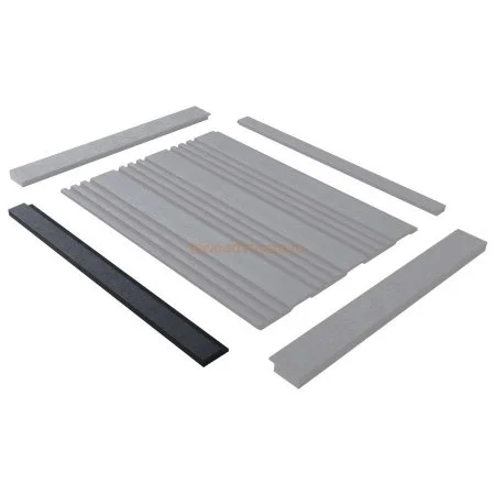 Финишный молдинг LF124A BK114K правый декорированный (42х12х2700мм) в Ижевске