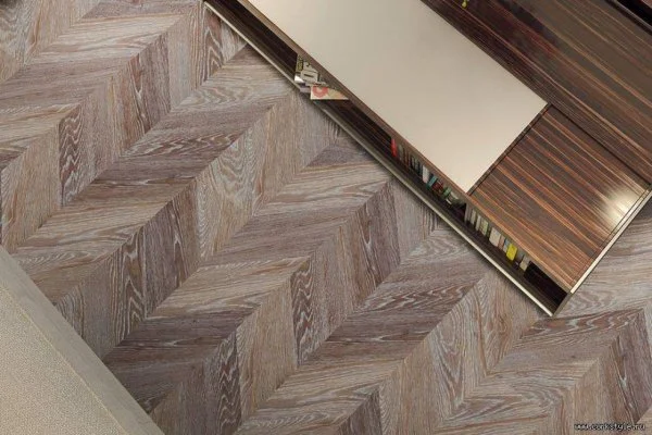 Пробковое покрытие CorkStyle Chevron Brown (1235*305*6 мм) HC в Ижевске