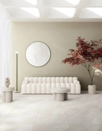 Керамогранит Coliseum Контеа Уайт 60х60 (Натуральный и Реттифицированный) в Ижевске