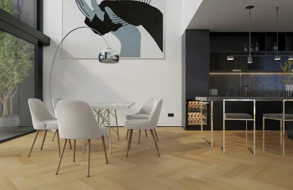 Паркетная доска Quartz Parquet Английская Ёлка Дуб Тоскана 33-407 в Ижевске