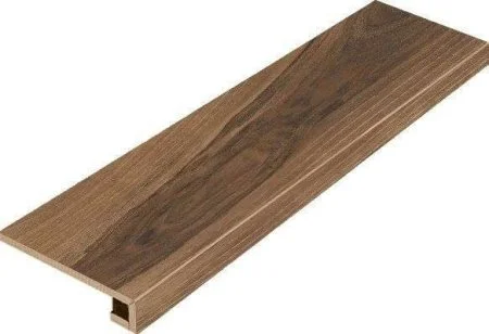 Керамогранит Italon Мезон Волнат ступень угловая правая 330*1200 в Ижевске