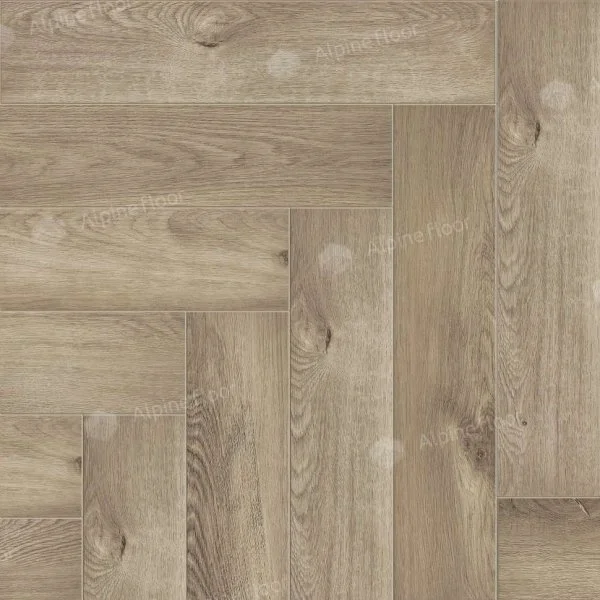 Кварц-виниловая плитка Alpine Floor Parquet Дуб Натуральный Отбеленный ЕСО 16-5 2.5 мм. 43 класс в Ижевске