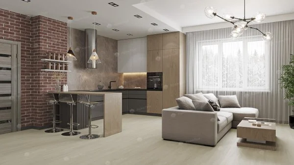 Каменно-полимерная плитка Alpine Floor Solo Ленто ECO 14-5, 3,5 мм 34 класс в Ижевске