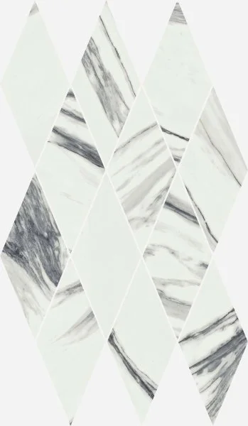 Керамогранит Italon Шарм Делюкс Статуарио Фантастико 28х48 мозаика Даймонд (Люкс) в Ижевске