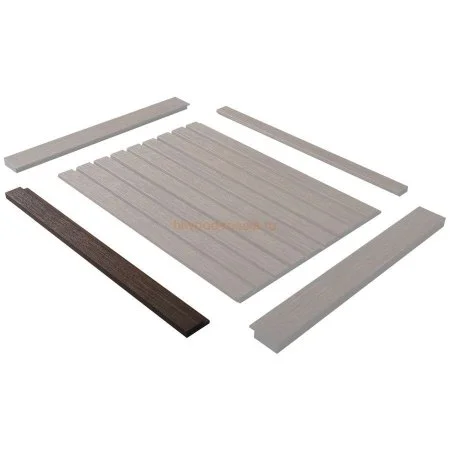 Финишный молдинг LF124A BR396 правый декорированный (42х12х2700мм) в Ижевске