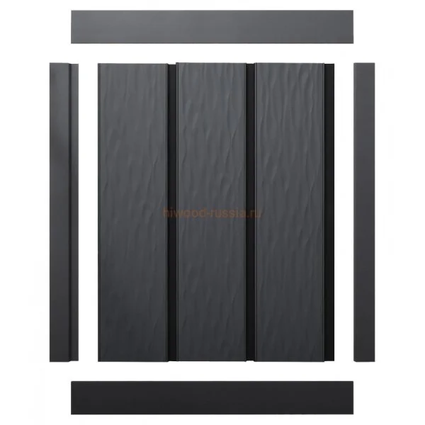 Финишный молдинг LF124A GR15K правый декорированный (42х12х2700мм) в Ижевске