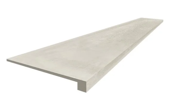 Керамогранит Coliseum Экспо Уайт Ступень фронтальная (Натуральный, 33х60) в Ижевске